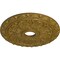 Ekena Millwork Spring Leaf Ceiling Medallion (Fits Canopies up to 5 5/8"), 19 7/8"OD x 3 5/8"ID x 1 1/4"P, Gold CM19SPGLS - alternate 3